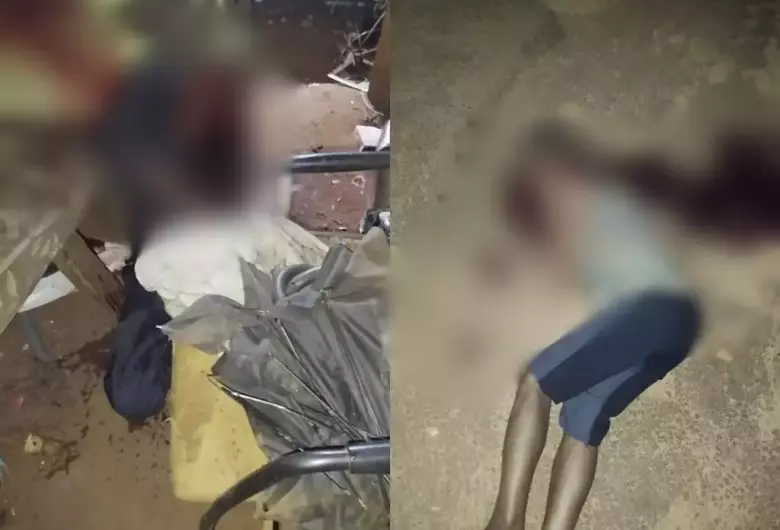 Homem foge após assassinar casal com golpes de facão