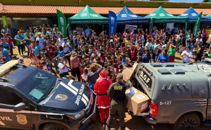 Ações unem segurança, assistência e cultura da paz nas aldeias indígenas de MS