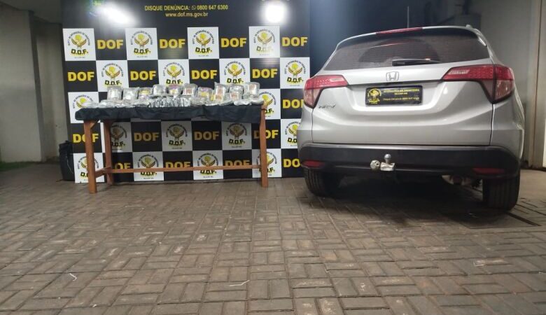 Fuga termina com prisão de homem e apreensão de drogas em Dourados