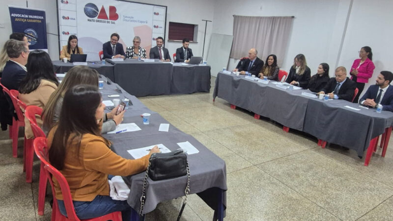 Sindicato Rural de Dourados sedia pela 1ª vez sessão do Conselho da 4ª Subseção da OAB