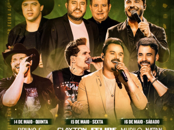 Shows nacionais da Expoagro 2026 devem atrair multidão a Dourados