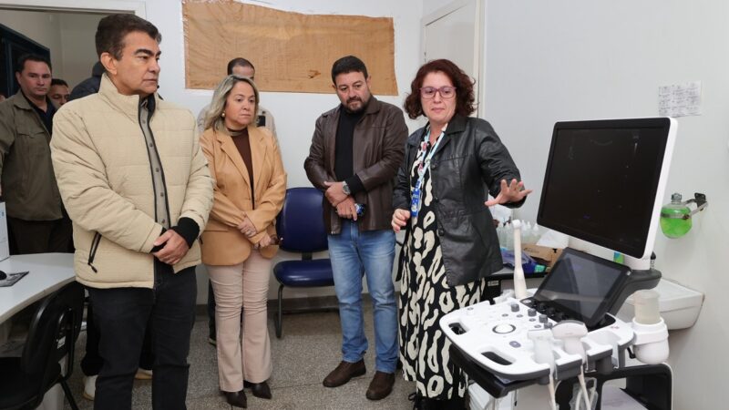 Prefeitura leva moderno ultrassom morfológico para atender gestantes de alto risco no CAM