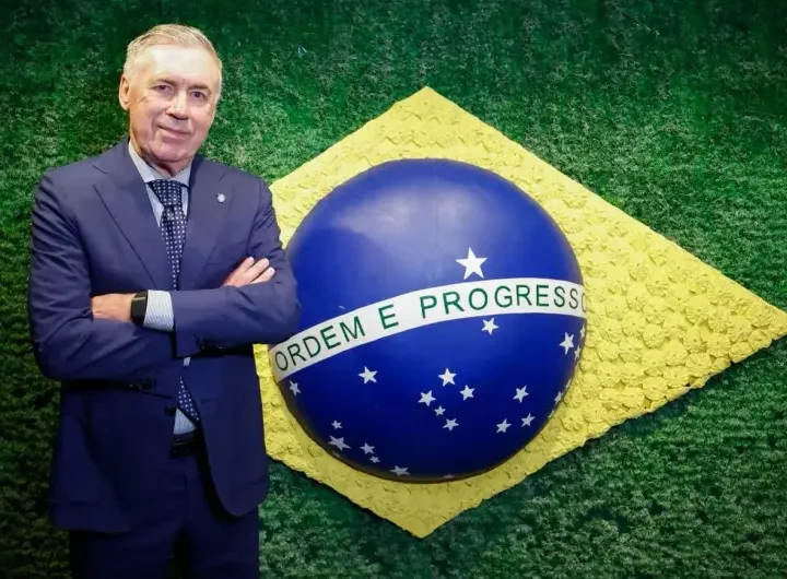 CBF renova contrato de Carlo Ancelotti até 2030