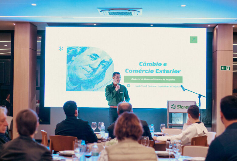 Sicredi Centro-Sul MS/BA promove palestra sobre derivativos no agro para produtores rurais