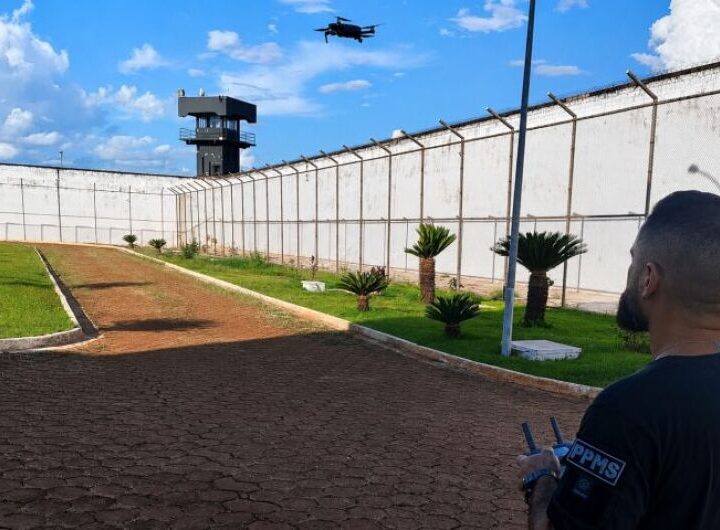 Drones passam a ser utilizados para ampliar vigilância e segurança na PED