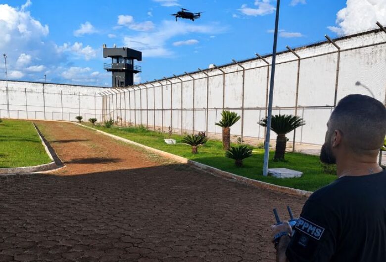 Drones passam a ser utilizados para ampliar vigilância e segurança na PED