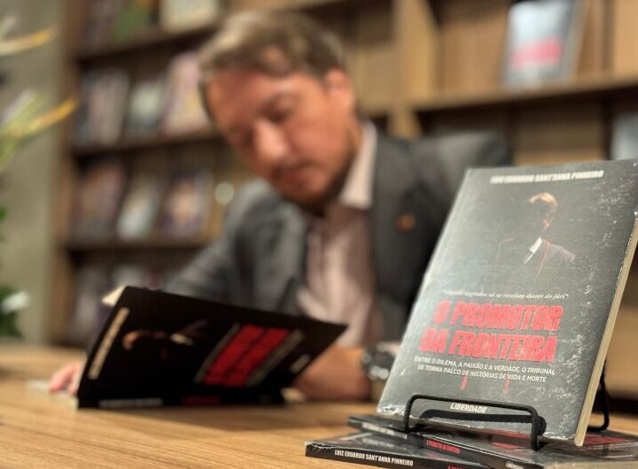 “O Promotor da Fronteira”: lançamento de livro reúne autoridades em Dourados