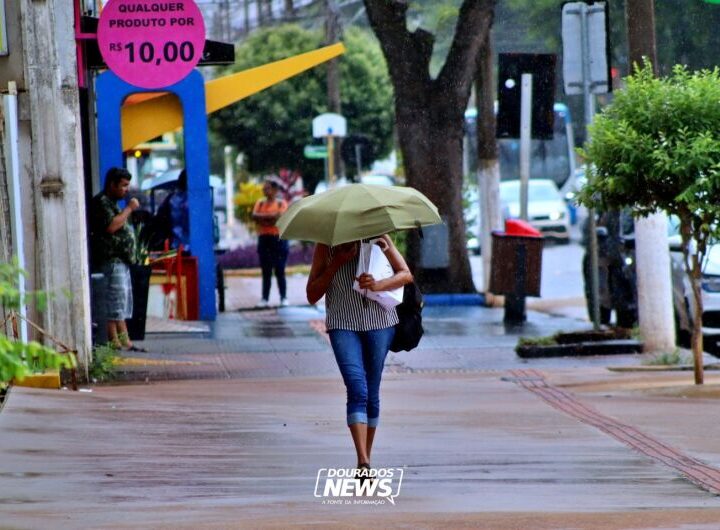 Dourados segue em alerta após domingo de chuvas intensas