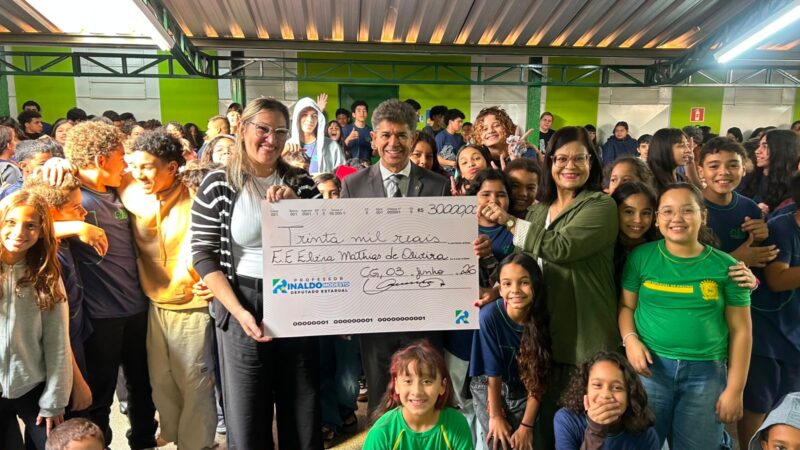 Com foco em estrutura escolar, Professor Rinaldo destina recursos para escolas da Capital
