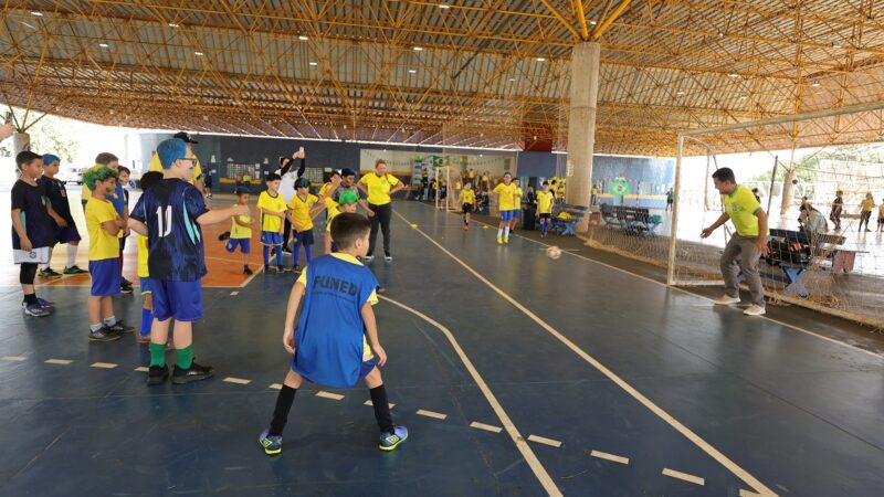 Prefeitura promove treino especial da Copa com festa de esporte, patriotismo e integração