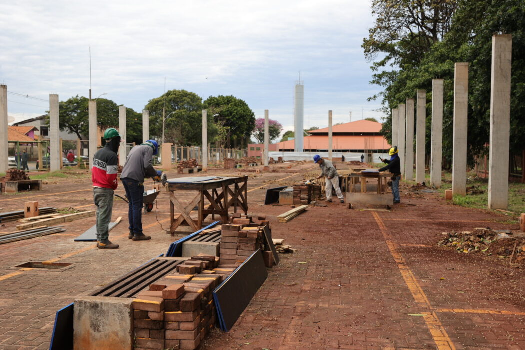 Aced destaca retomada das obras da Feira Livre pela Prefeitura de Dourados