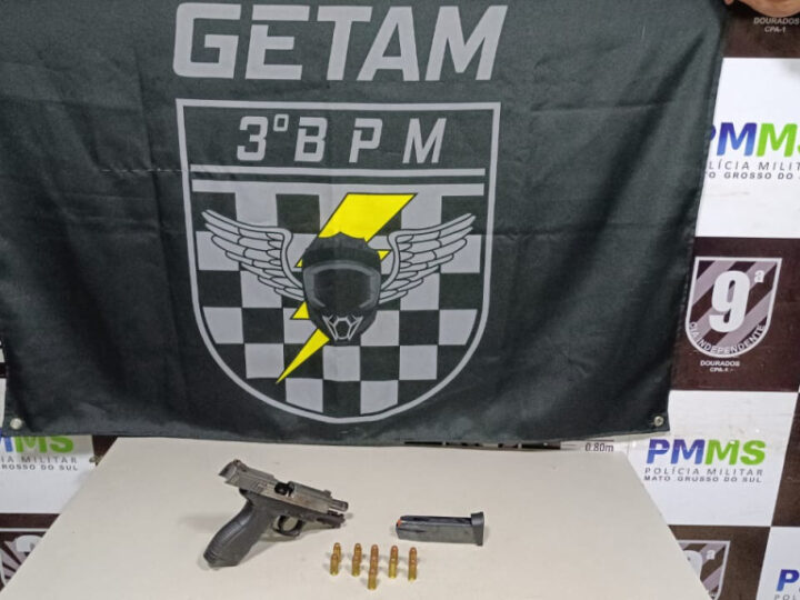 Polícia recaptura foragido com pistola calibre .40 no Canaã IV