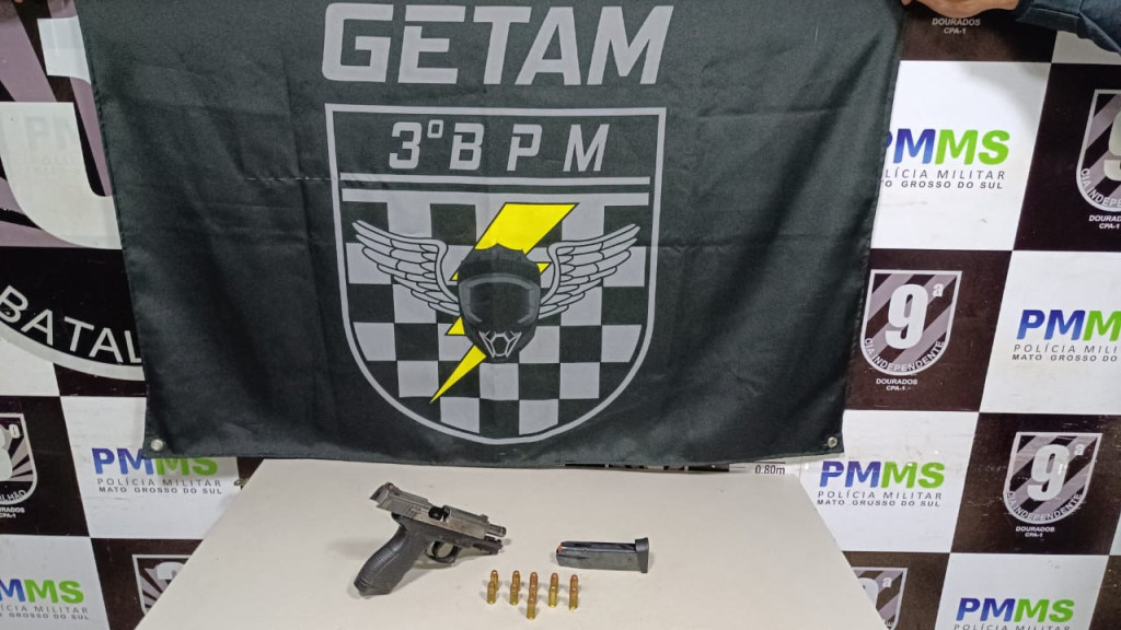 Polícia recaptura foragido com pistola calibre .40 no Canaã IV