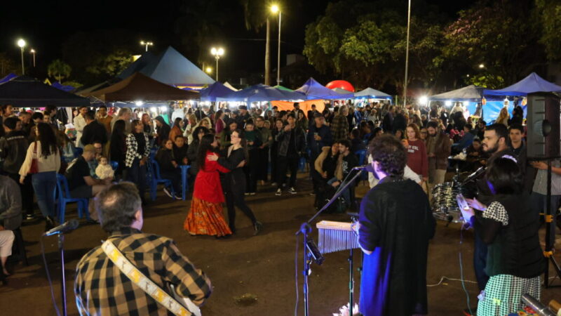 Prefeitura promove feiras no fim de semana com música e gastronomia no Parque dos Ipês