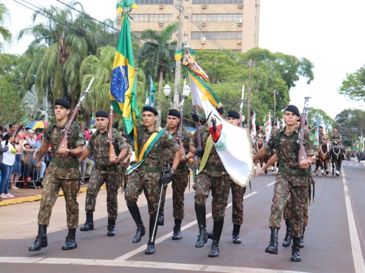 Prefeitura define regulamento para desfile Cívico Militar de 7 de Setembro