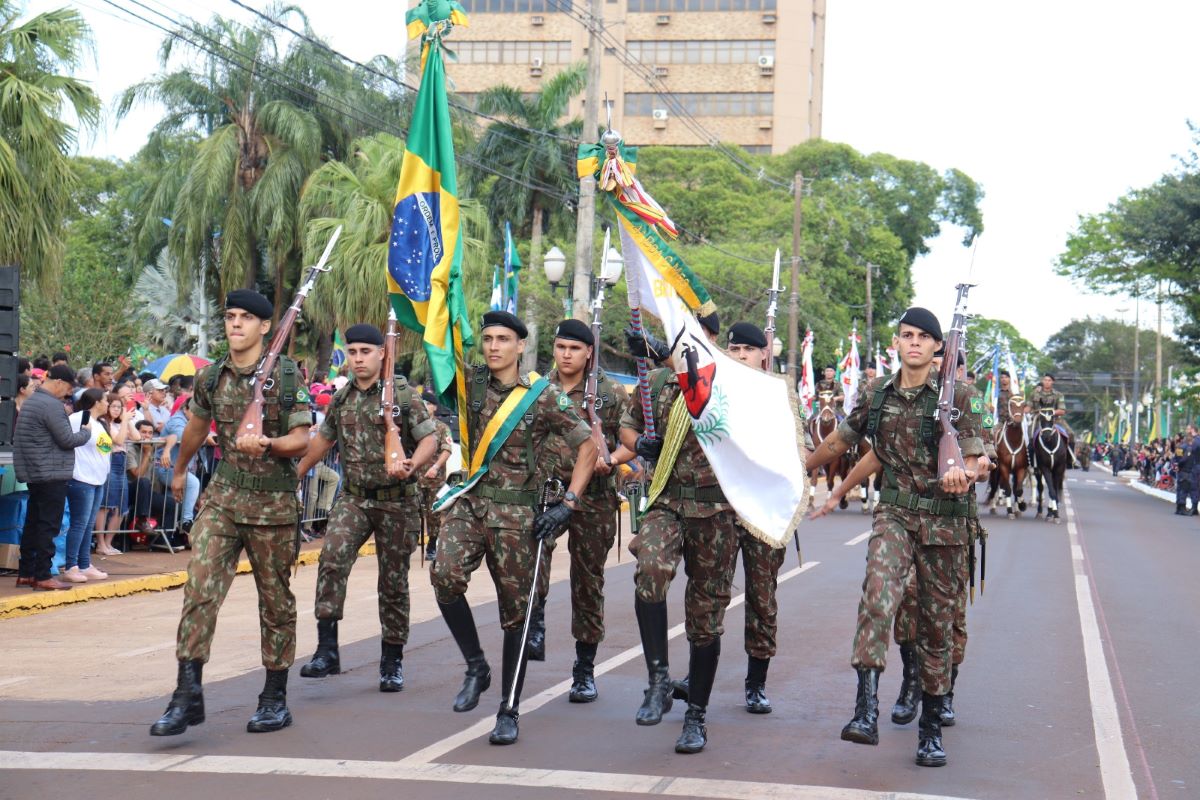 Prefeitura define regulamento para desfile Cívico Militar de 7 de Setembro