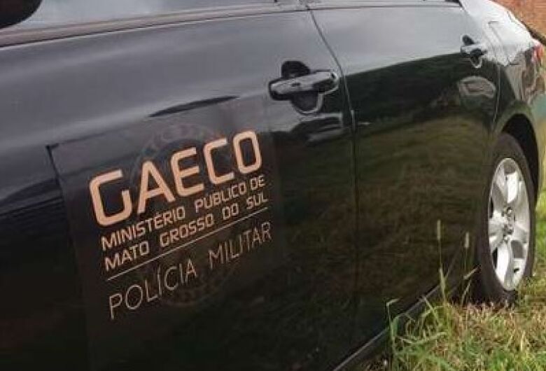 Operação do Gaeco cumpre mandados em Dourados e na Capital