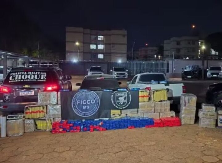 Casal usava casa do filho para guardar 1 tonelada de maconha