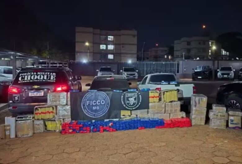 Casal usava casa do filho para guardar 1 tonelada de maconha
