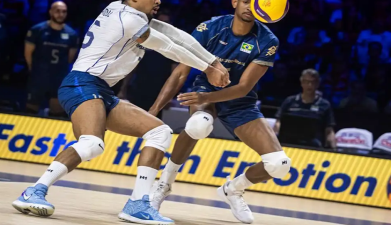 Seleção masculina perde e pode dar adeus à Liga das Nações de vôlei