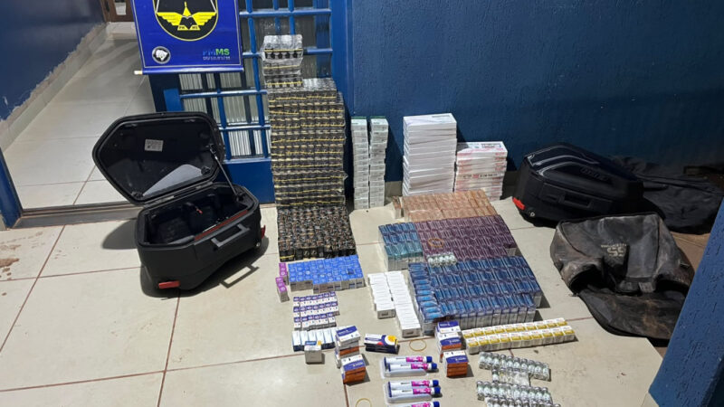 Polícia Rodoviária apreende R$ 115 mil em medicamentos ilegais na MS-141