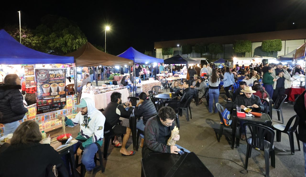 Feiras movimentam Parque dos Ipês com música, gastronomia e cultura neste fim de semana