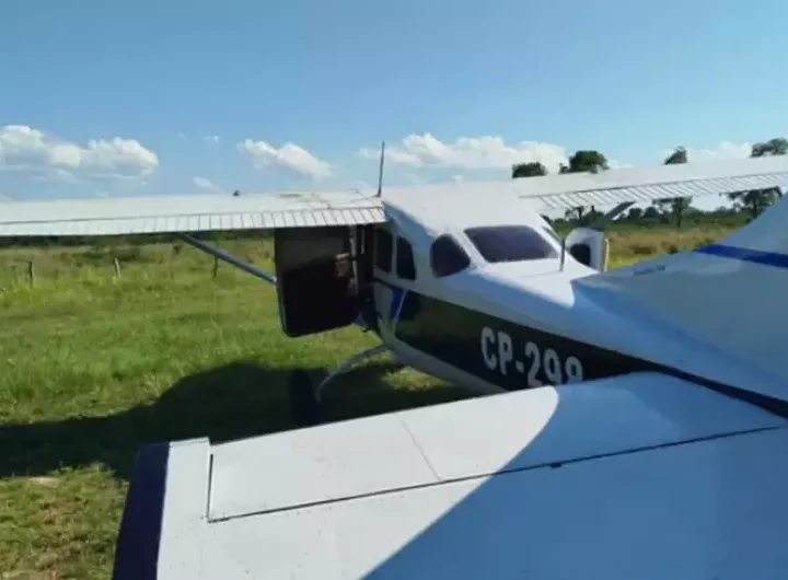 Avião usado para transportar 477 kg de cocaína será leiloado pela Justiça Federal