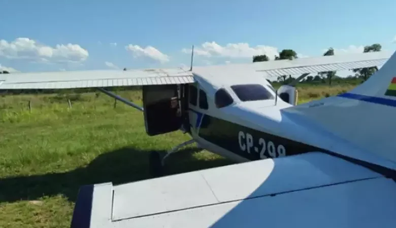 Avião usado para transportar 477 kg de cocaína será leiloado pela Justiça Federal