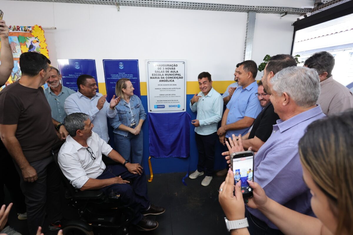 Prefeitura inaugura salas de aula e zera déficit de vagas na região do Guaicurus