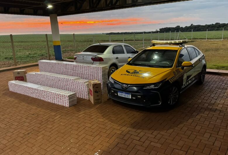 Carga de cigarro é apreendida durante fiscalização na rodovia MS-162