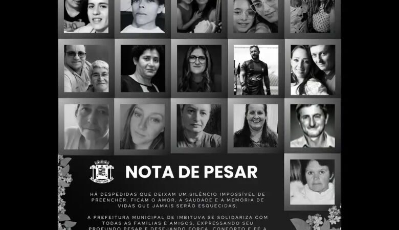 Vítimas do acidente na BR-737 são veladas em Imbituva