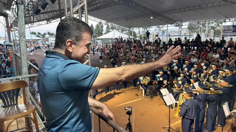 Prefeito destaca orgulho de Dourados durante Campeonato Estadual de Bandas e Fanfarras