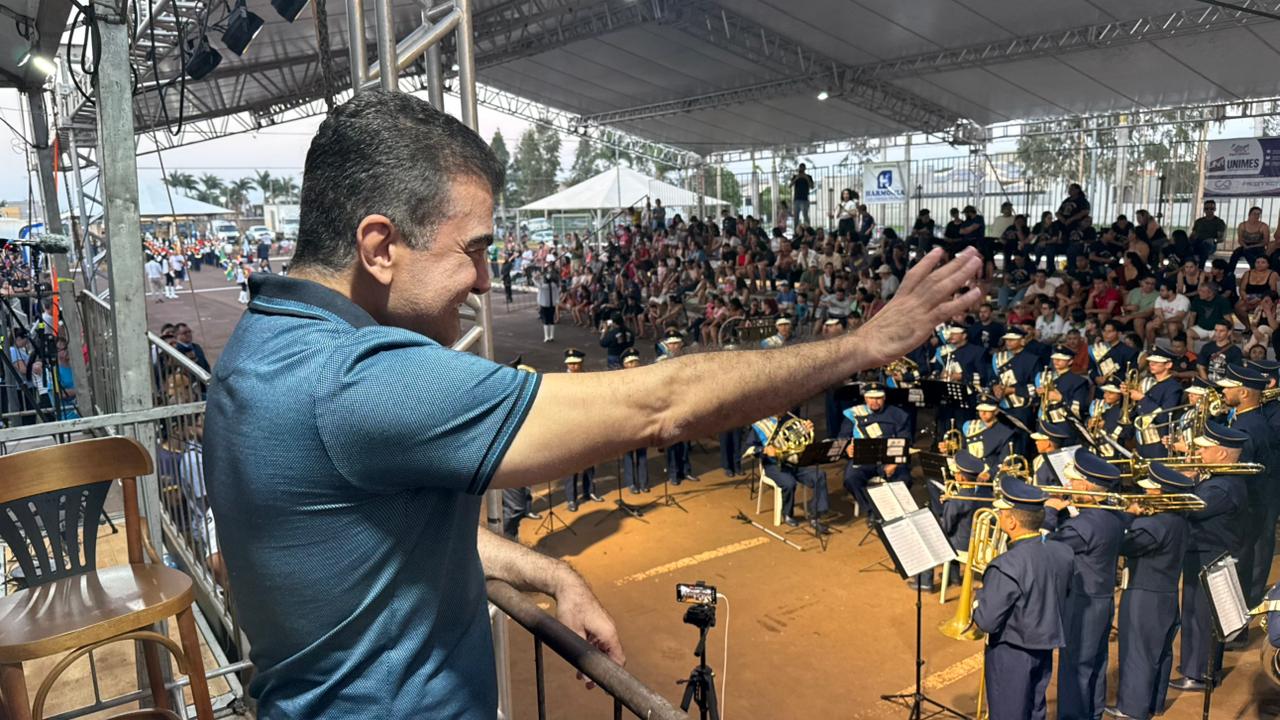 Prefeito destaca orgulho de Dourados durante Campeonato Estadual de Bandas e Fanfarras