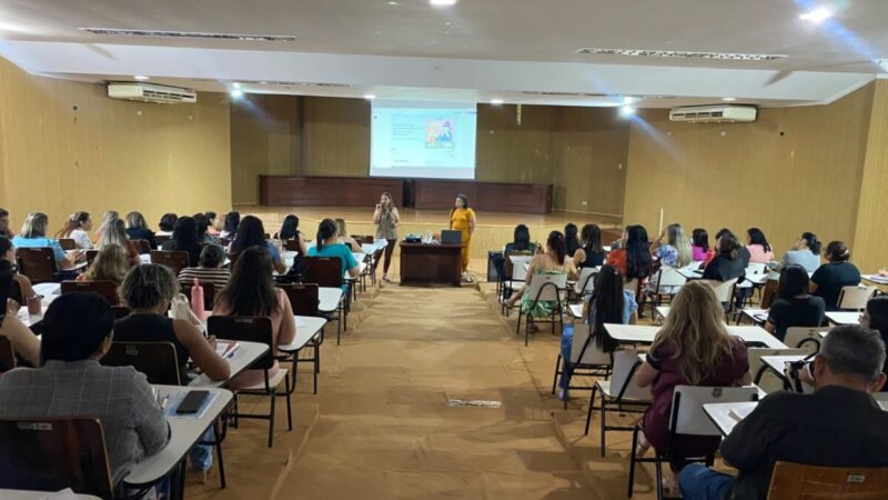 Prefeitura realiza semana de formação para professores da Rede Municipal de Ensino