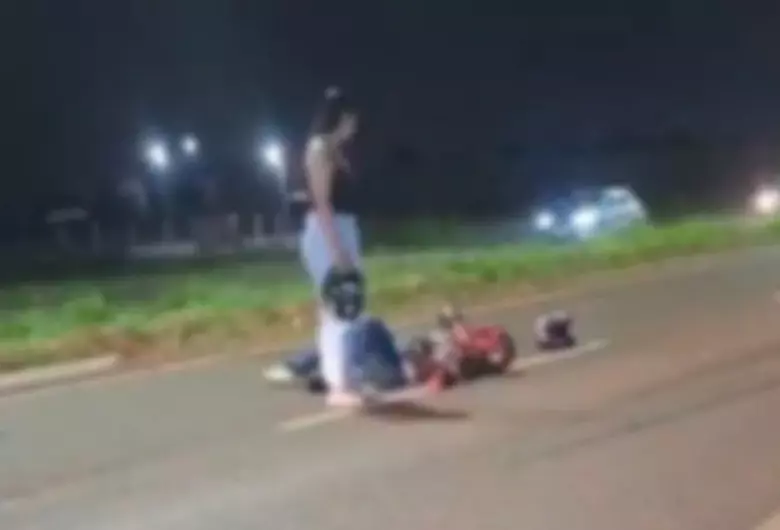 Acidente entre motos deixa um morto e outro ferido na fronteira