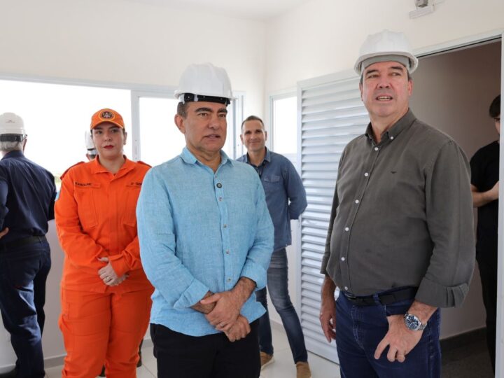 Governador e prefeito vistoriam obras do novo terminal de passageiros do Aeroporto