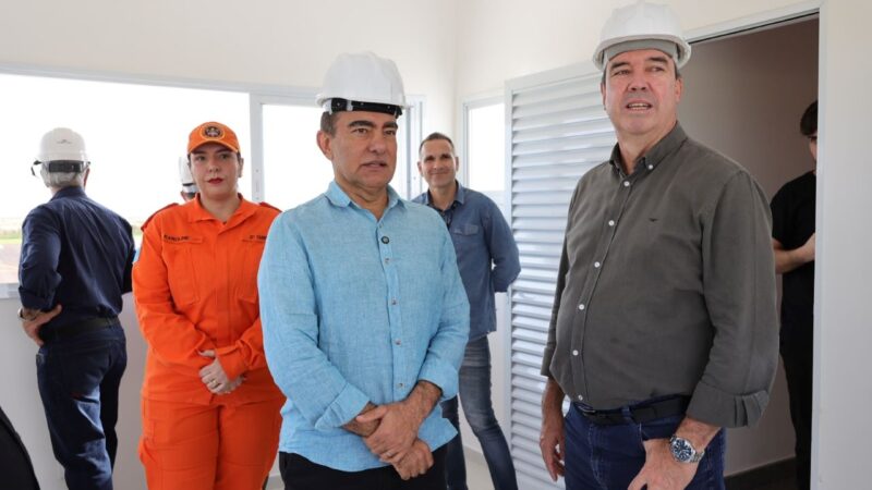 Governador e prefeito vistoriam obras do novo terminal de passageiros do Aeroporto