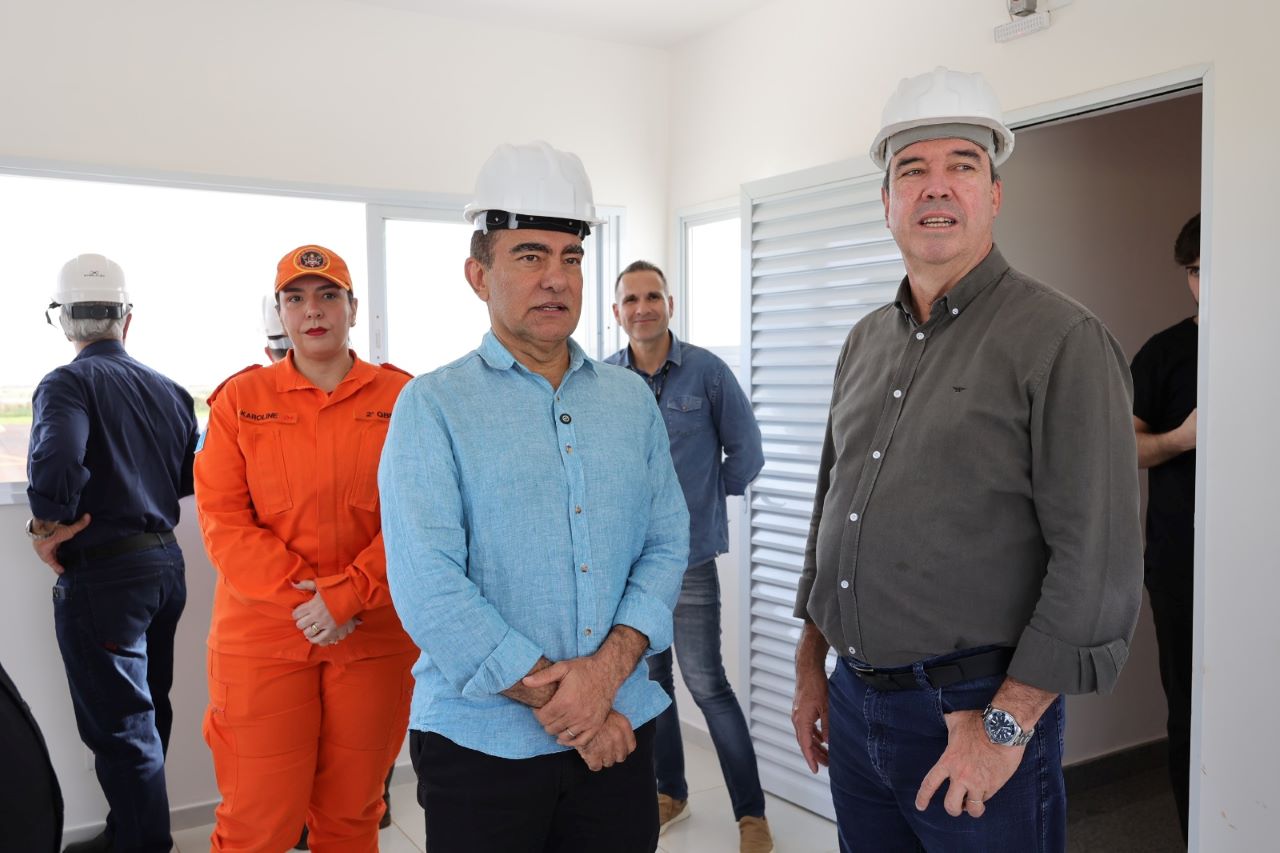 Governador e prefeito vistoriam obras do novo terminal de passageiros do Aeroporto