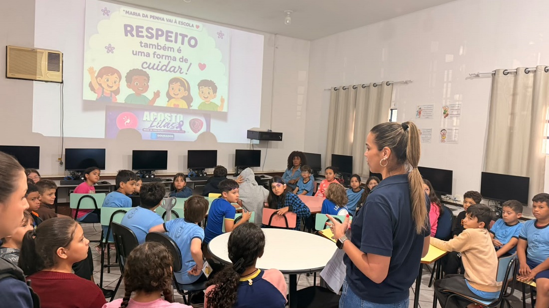 Prefeitura amplia ações do Agosto Lilás com o projeto “Lei Maria da Penha vai à Escola”