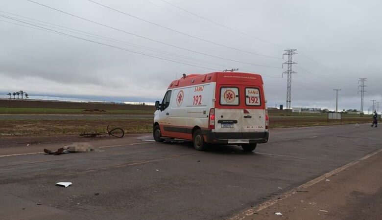 Ciclista morto após atropelamento no Anel Viário trabalhava como pedreiro e tinha 61 anos