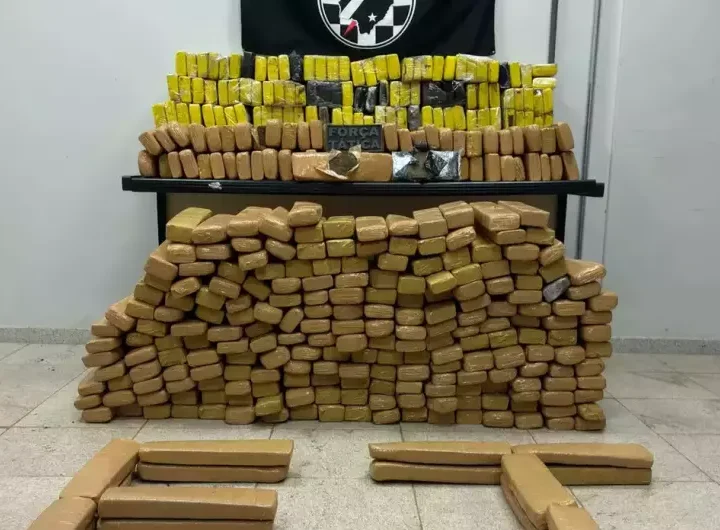 Maconha apreendida após carro ficar sem gasolina iria para Tocantins