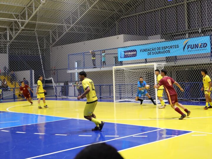 Futsal dos Jogos Abertos de Dourados entra em fase decisiva nesta segunda-feira