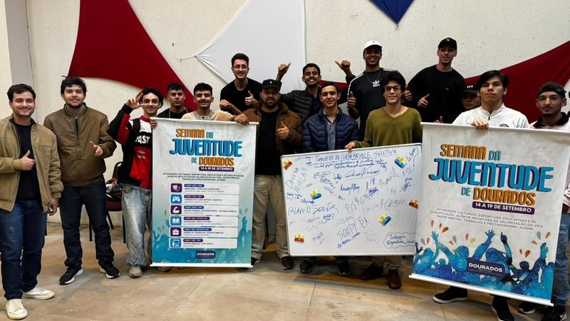Semana da Juventude reúne esporte, tecnologia, segurança e ações de autonomia em Dourados