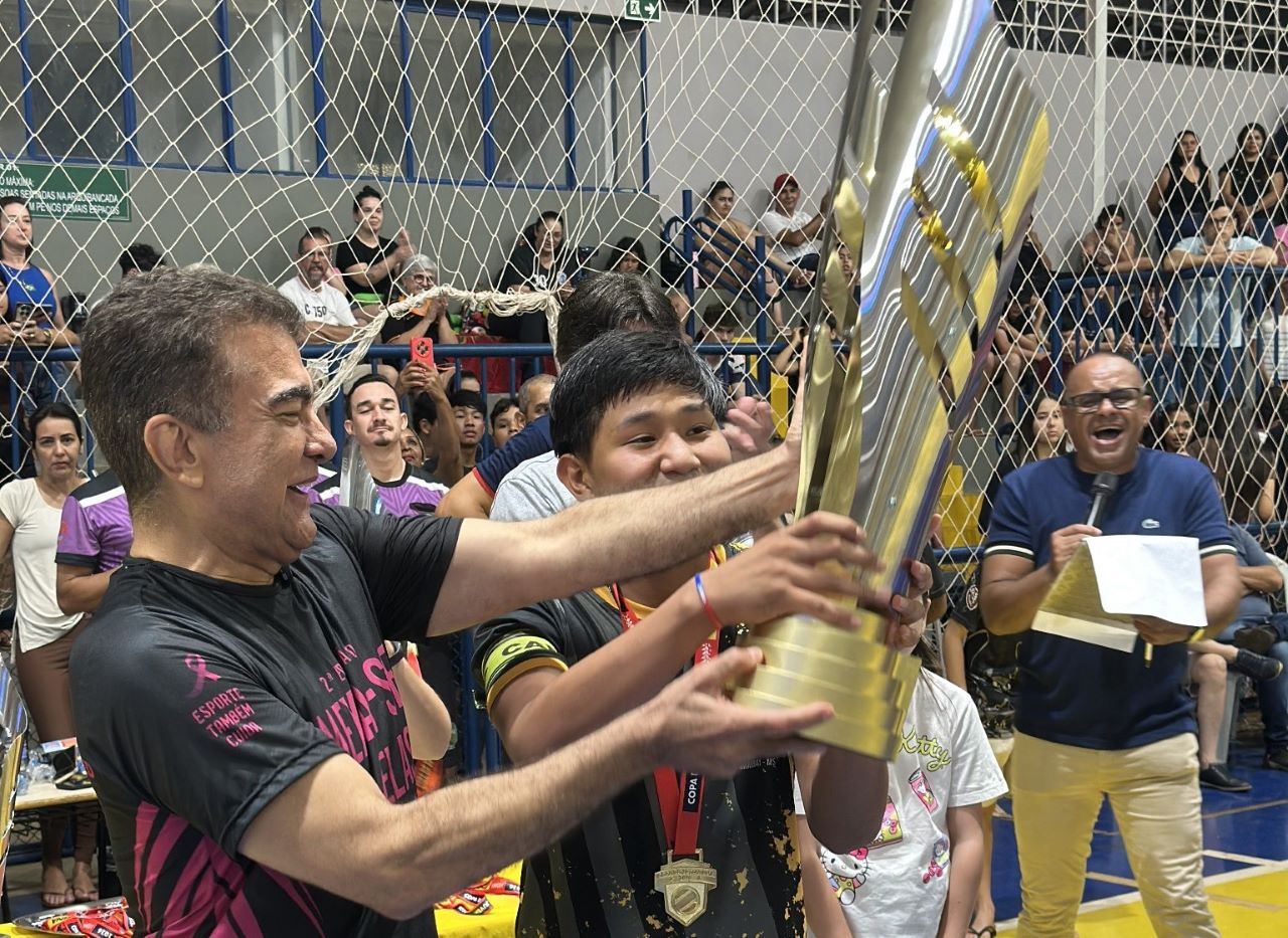 Nas finais Copa da Juventude, prefeito destaca apoio ao esporte douradense