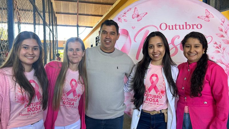 Copa de Vôlei Rosa conta com apoio da Secretaria Municipal de Saúde em ação de conscientização sobre a saúde da mulher