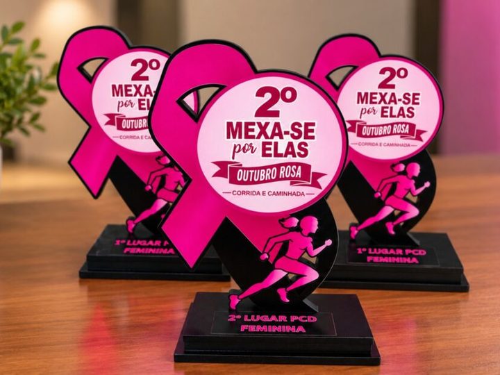Prefeitura premiará atletas classificadas na 2ª edição do Mexa-se por Elas – Outubro Rosa 2026 nesta quinta-feira