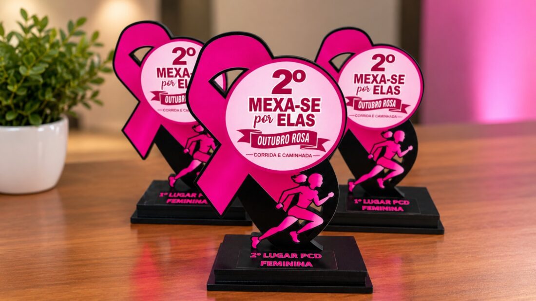 Prefeitura premiará atletas classificadas na 2ª edição do Mexa-se por Elas – Outubro Rosa 2026 nesta quinta-feira