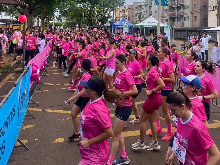 Prefeitura muda largada e trajeto da 2ª Corrida e Caminhada Rosa “Mexa-se por Elas”
