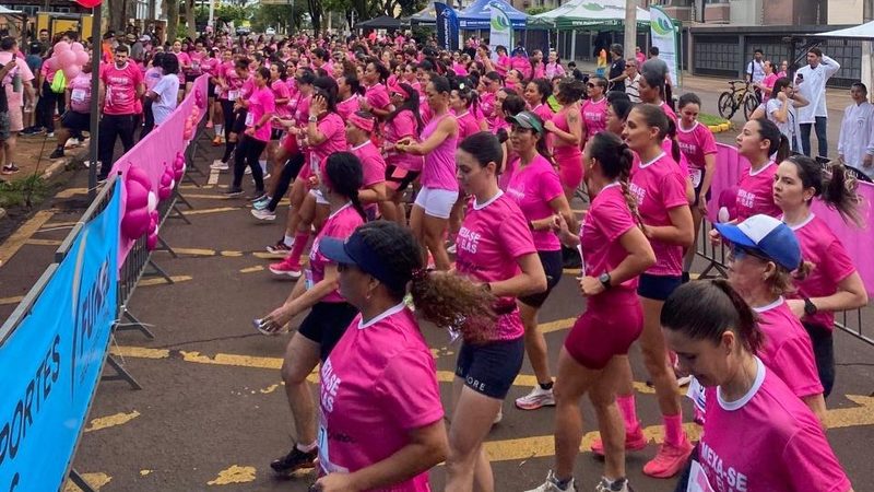 Prefeitura muda largada e trajeto da 2ª Corrida e Caminhada Rosa “Mexa-se por Elas”