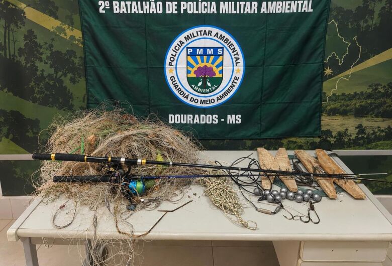 PMA usa drone e flagra pesca predatória com petrechos proibidos